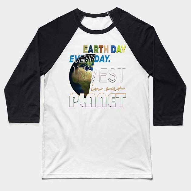 Earth Day is a yearly occasion on April 22 to show support for natural security. First held on April 22, 1970. Baseball T-Shirt by TeeText